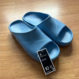 Jordan Post Slide Sandals in Sky Blue